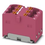 PTFIX Distribution Block 6x1,5mm Pink