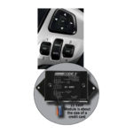 Steering Wheel Push Button Interface for Police Interceptor Sedan